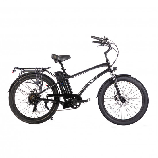 Soumye 48V500W13Ah 26" StepOver Beach Cruiser Electric Bicycle
